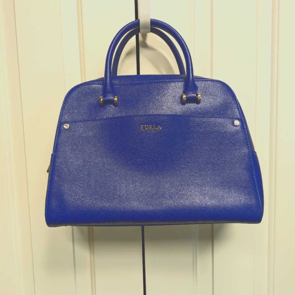 Royal Blue Furla Hand Bag - Never Used
